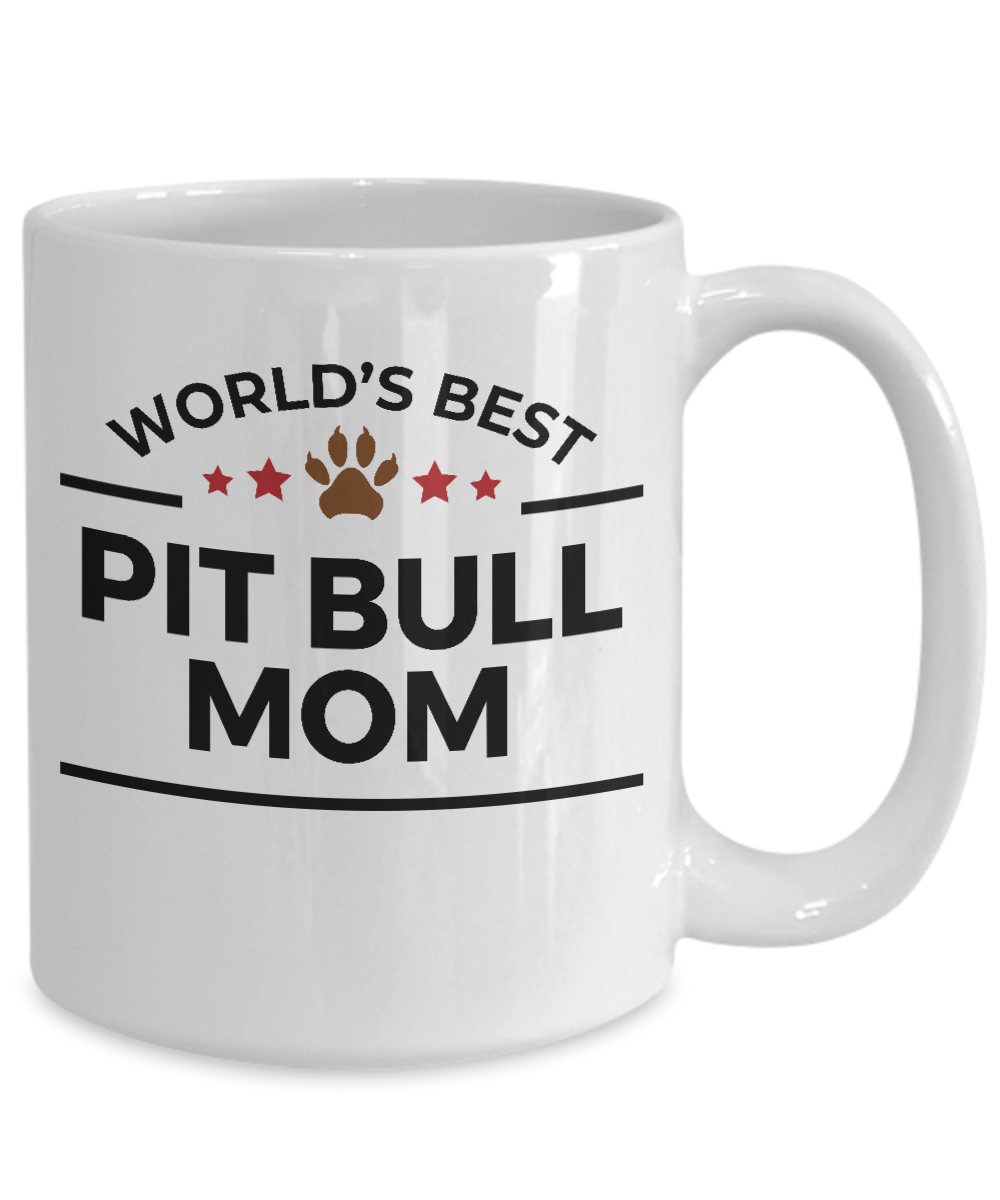 Pit Bull Dog Mom Coffee Mug