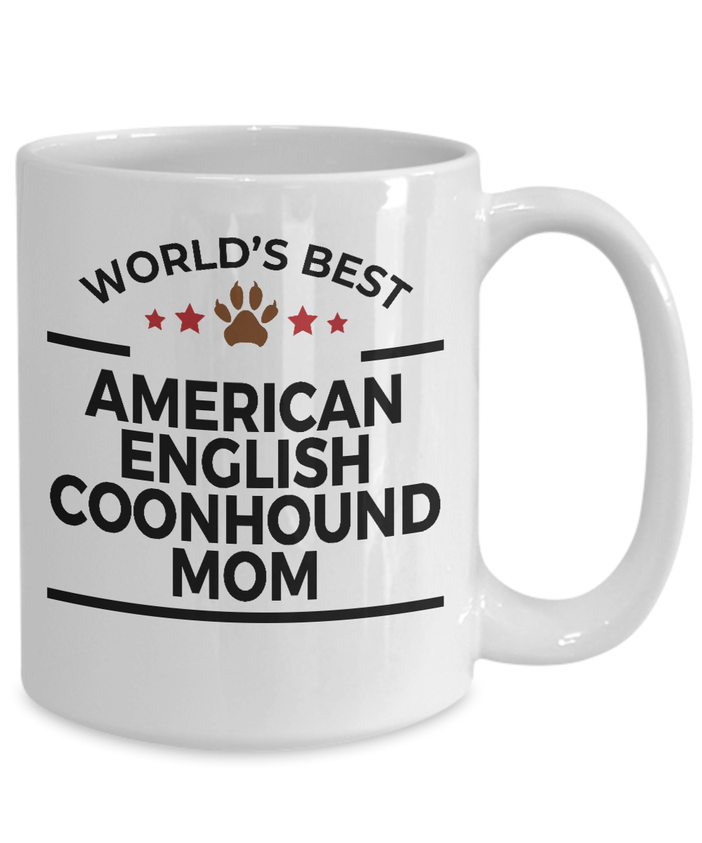 American English Coonhound Dog Mom Mug