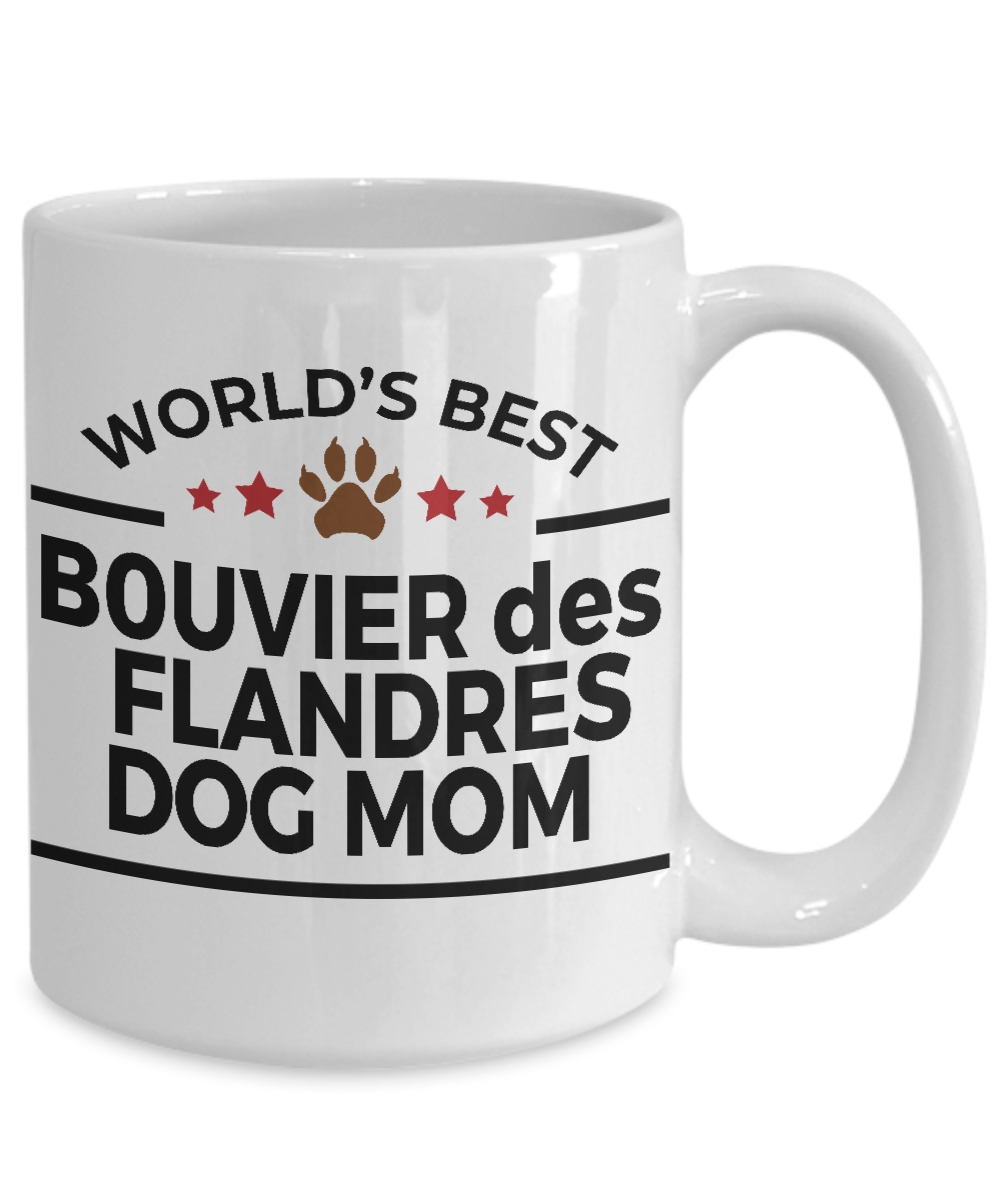 Bouvier des Flandres Dog Mom Coffee Mug