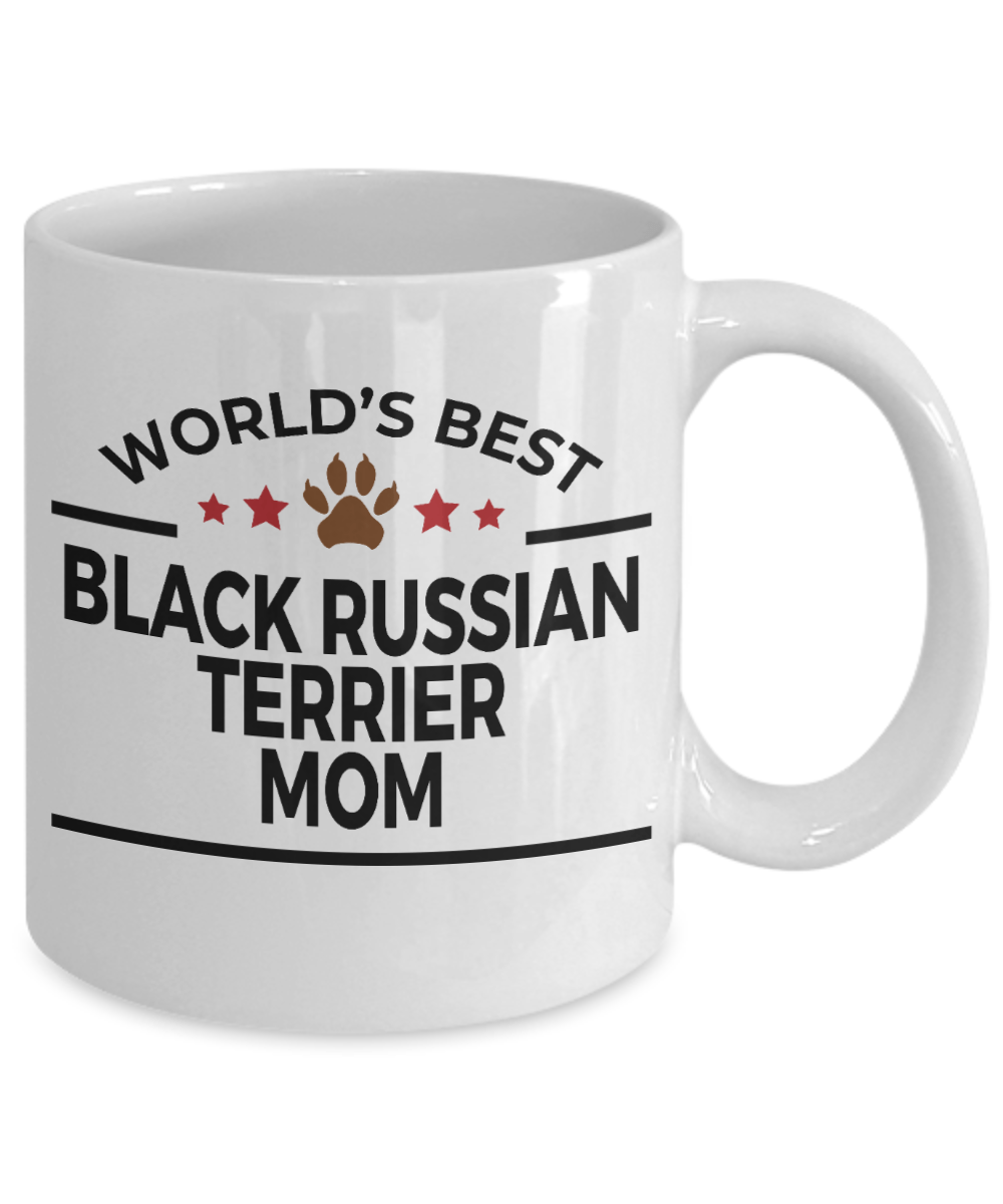 Black Russian Terrier Dog Mom Coffee Mug