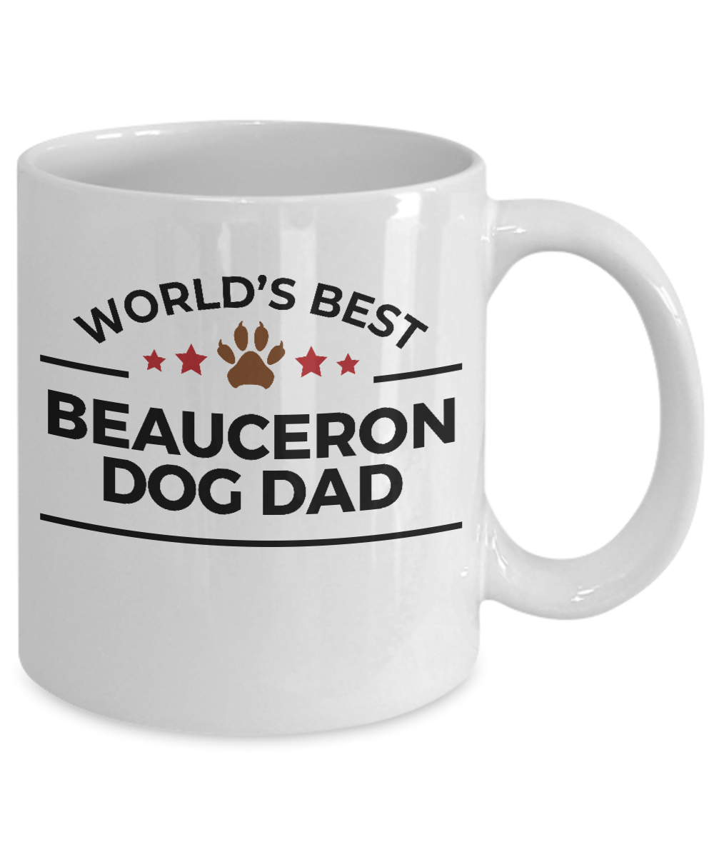 Beauceron Dog Dad Coffee Mug