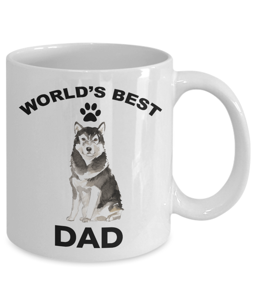 Alaskan Malamute Best Dad Coffee Mug