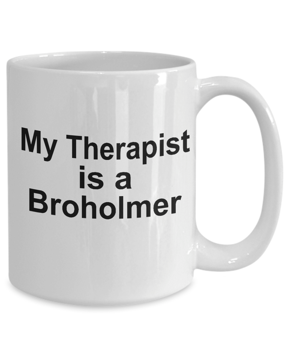 Broholmer Dog Therapist Coffee Mug