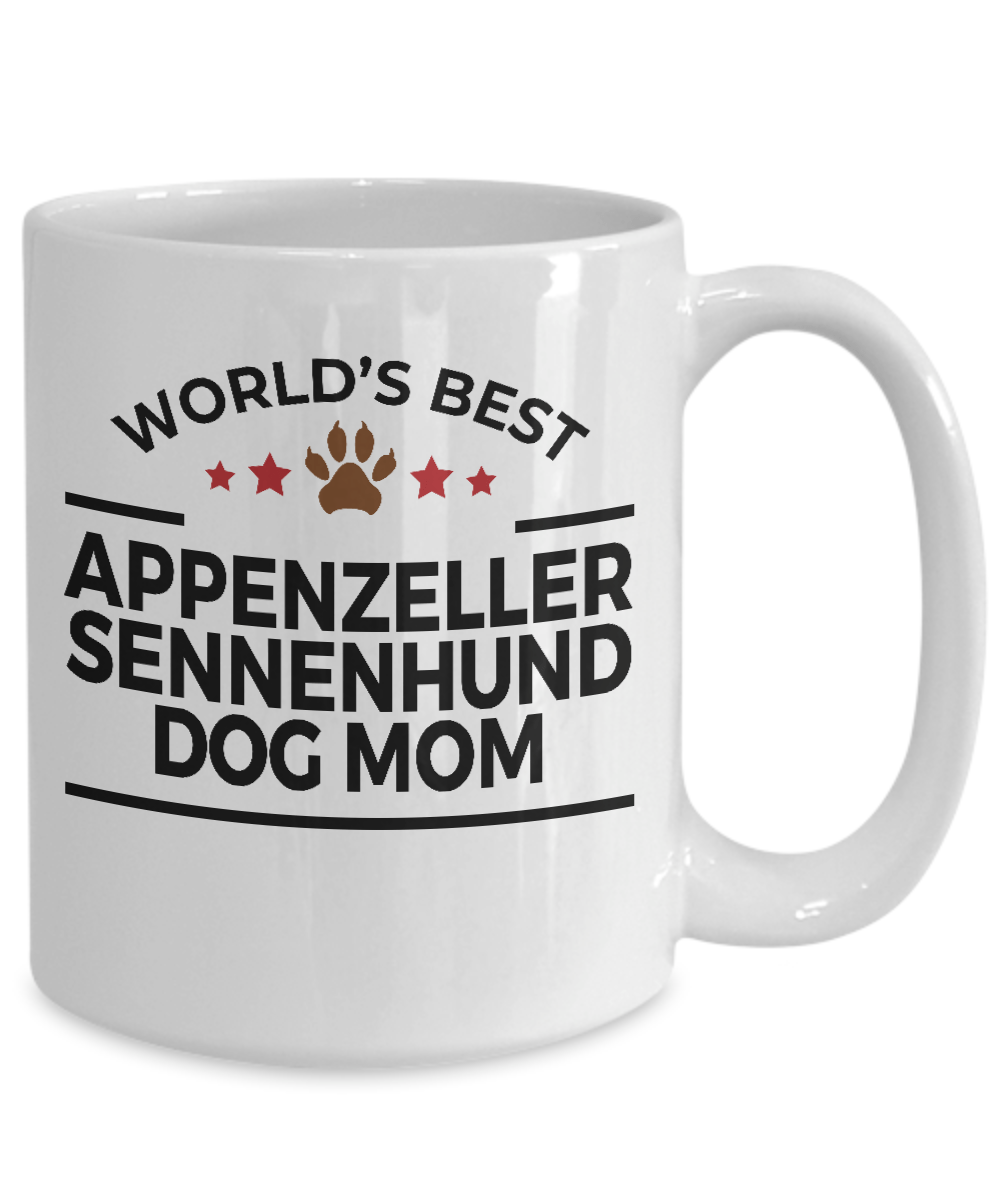 Appenzeller Sennenhund World's Best Dog Mom Ceramic Coffee Mug