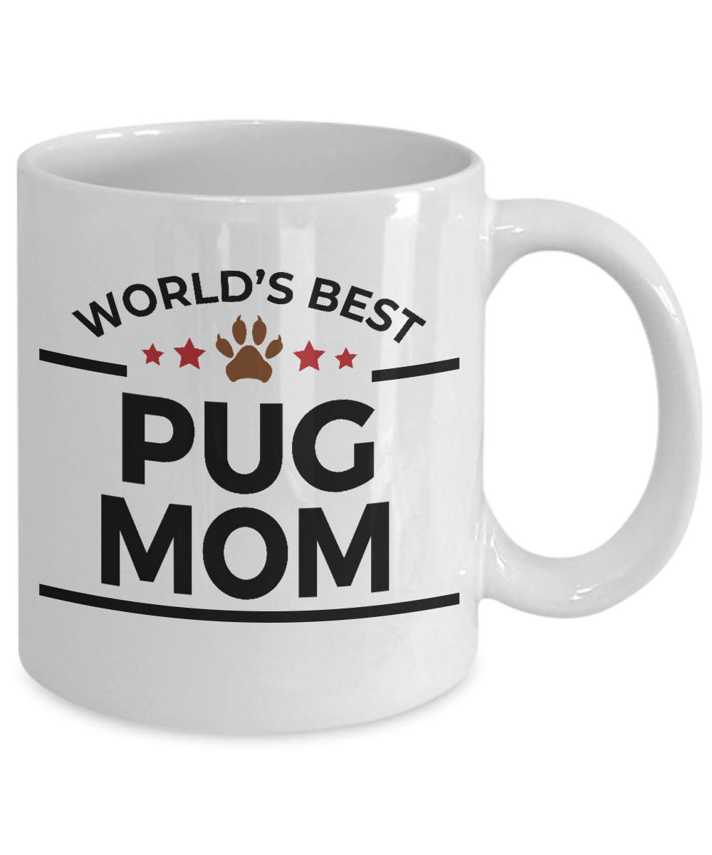 Pug Dog Mom Coffee Mug