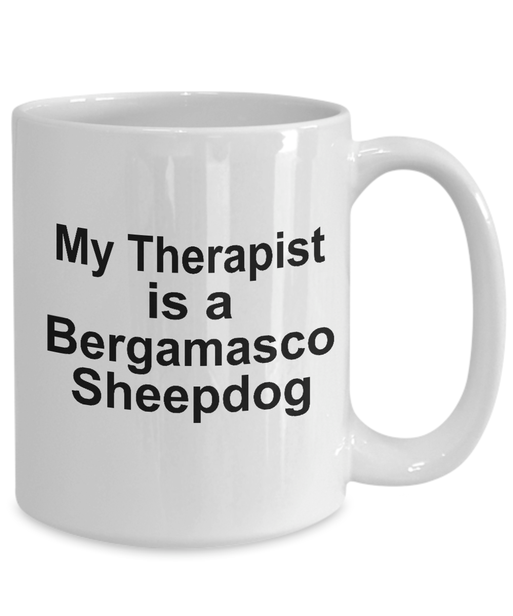 Bergamasco Sheepdog Dog Therapist Coffee Mug