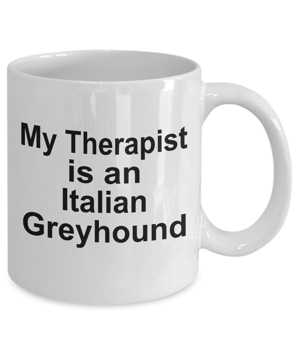 Italian Greyhound Dog Therapist Coffee Mug