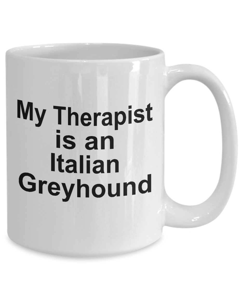 Italian Greyhound Dog Therapist Coffee Mug