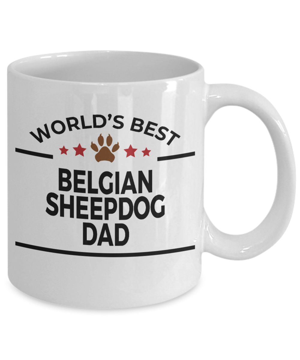 Belgian Sheepdog Dog Dad Coffee Mug