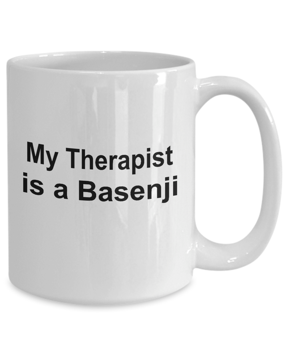 Basenji Dog Therapist Coffee Mug