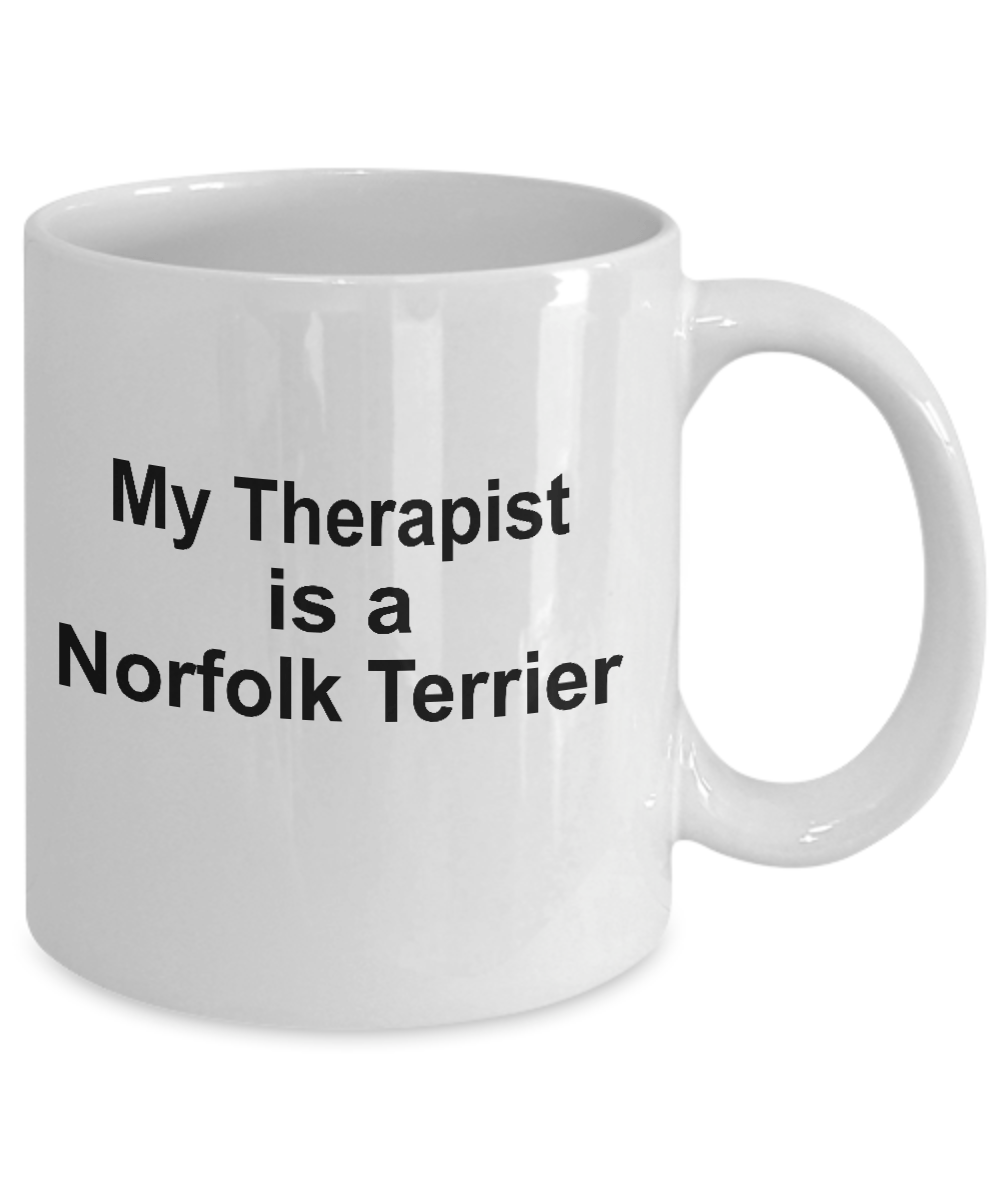 Norfolk Terrier Dog Therapist Coffee Mug