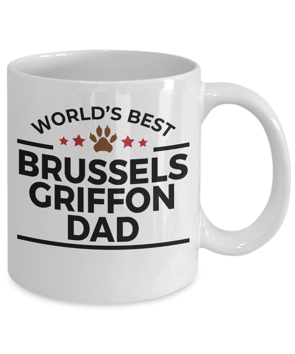 Brussels Griffon Dog Dad Coffee Mug