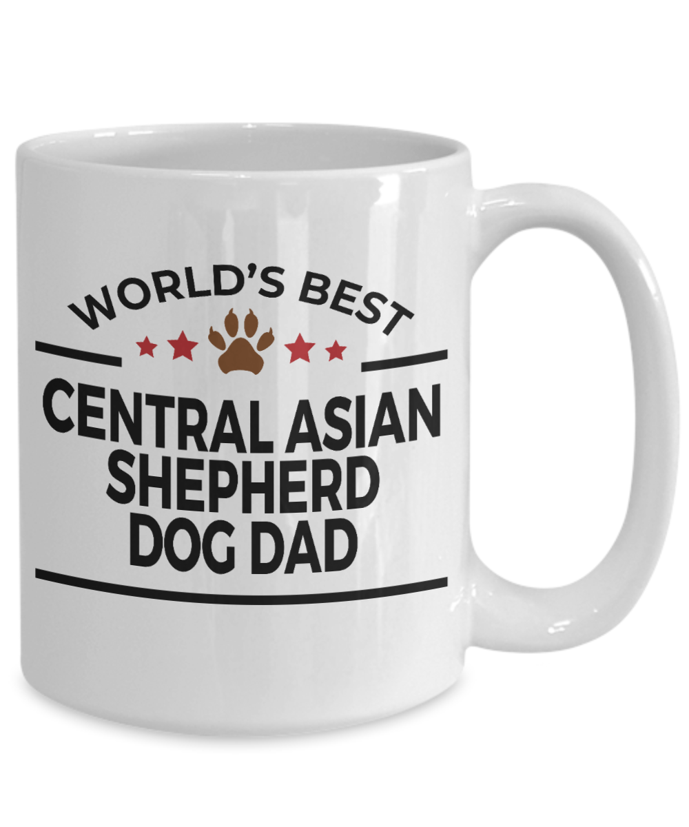 Central Asian Shepherd Dog Dad Coffee Mug