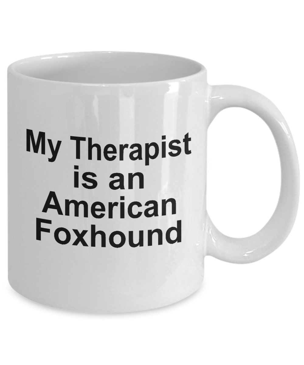 American Foxhound Dog Therapist Coffee Mug