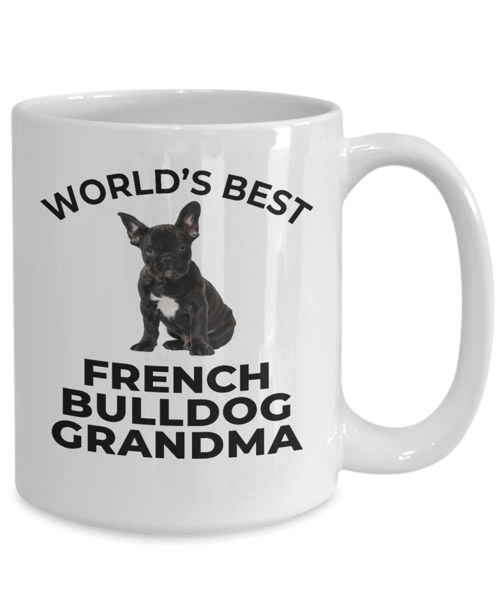 French Bulldog Grandma Puppy Dog Coffee Mug