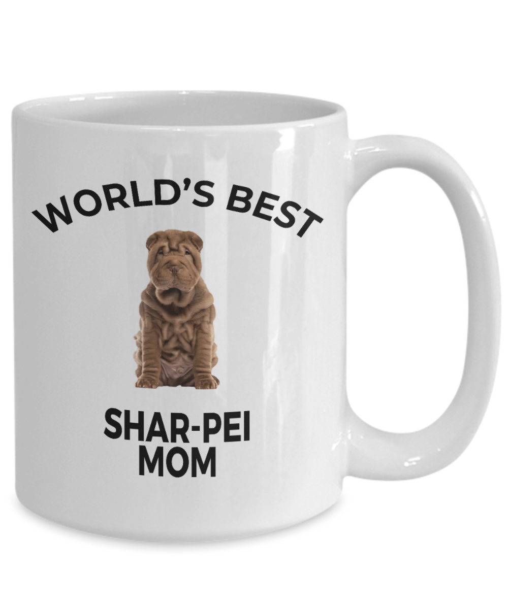 Shar-Pei Puppy Dog Mom Coffee Mug