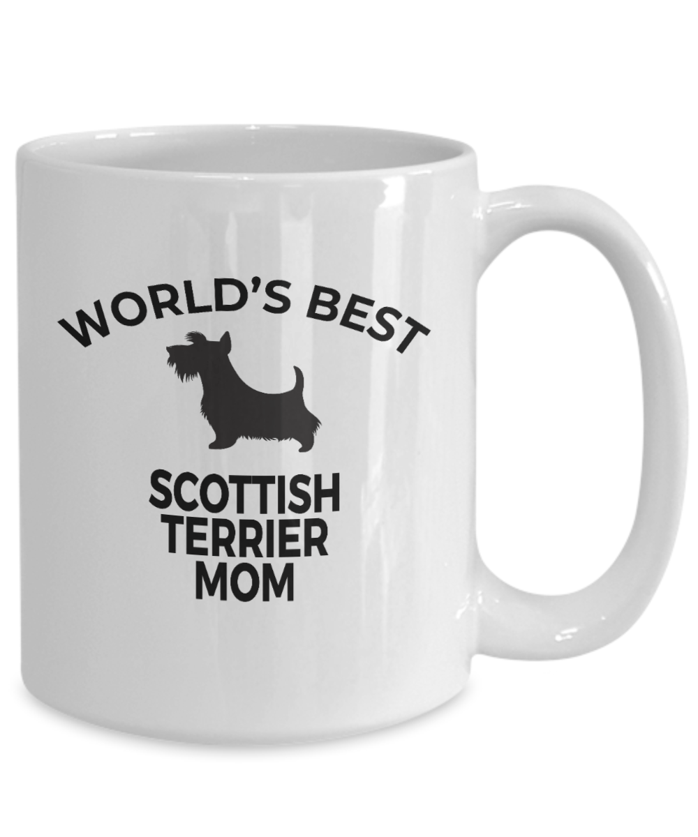 Scottish Terrier Dog Mom Coffee Mug