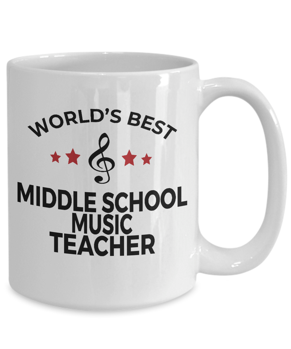Middle School Music Teacher Mug