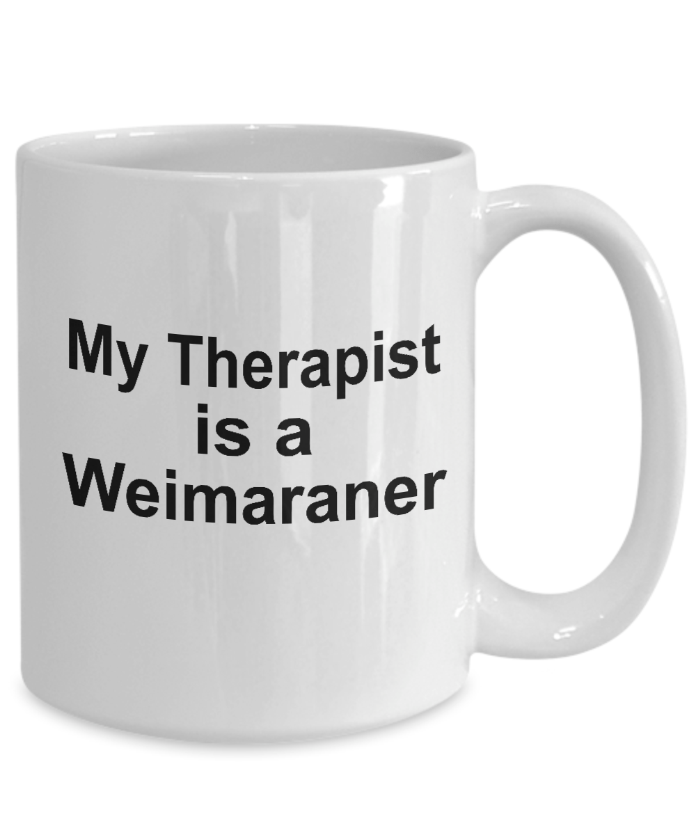 Weimaraner Dog Therapist Coffee Mug