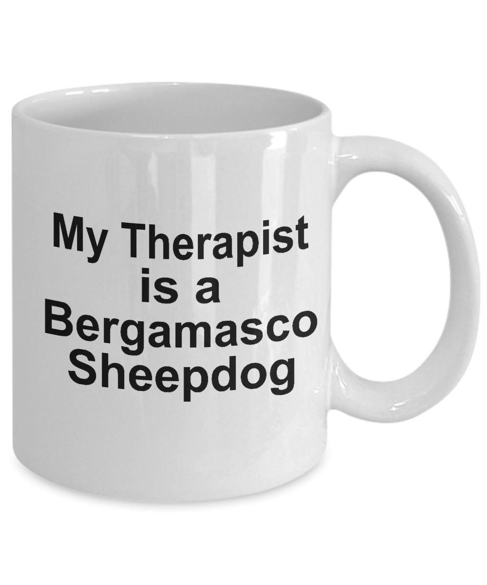 Bergamasco Sheepdog Dog Therapist Coffee Mug