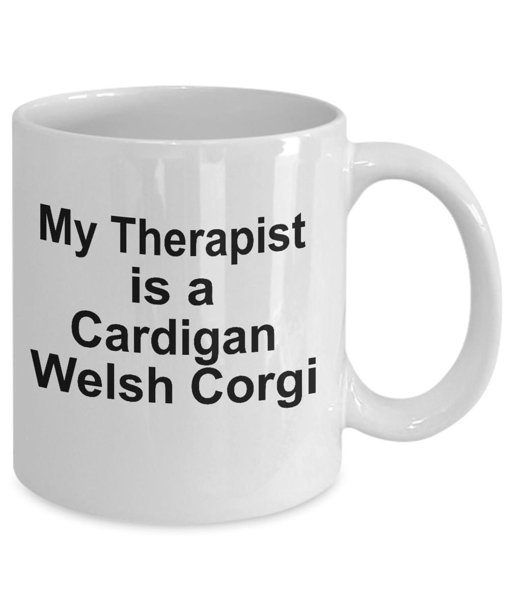 Cardigan Welsh Corgi Dog Therapist Coffee Mug