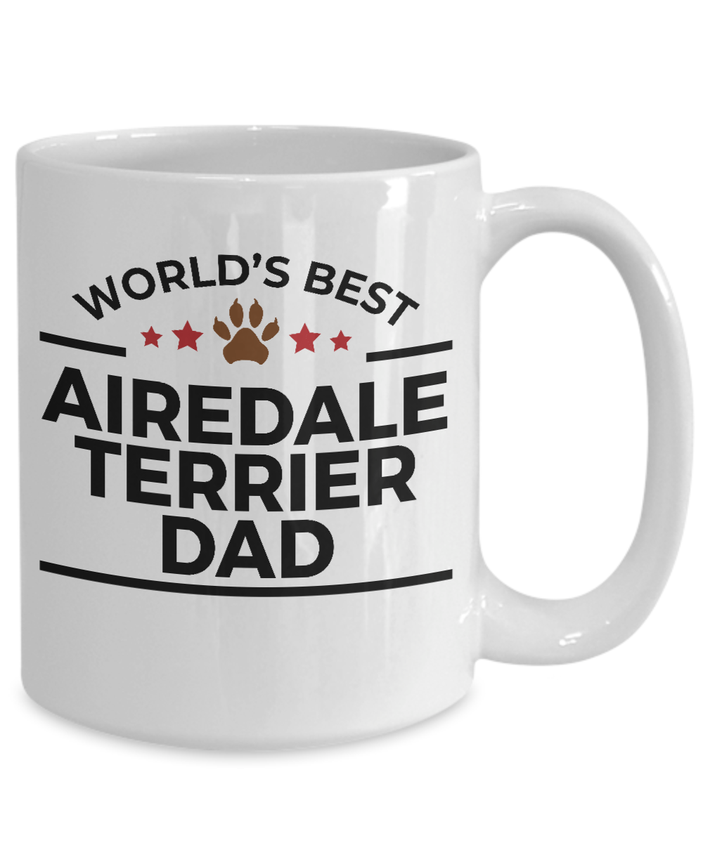 Airedale Terrier Dog Dad Coffee Mug