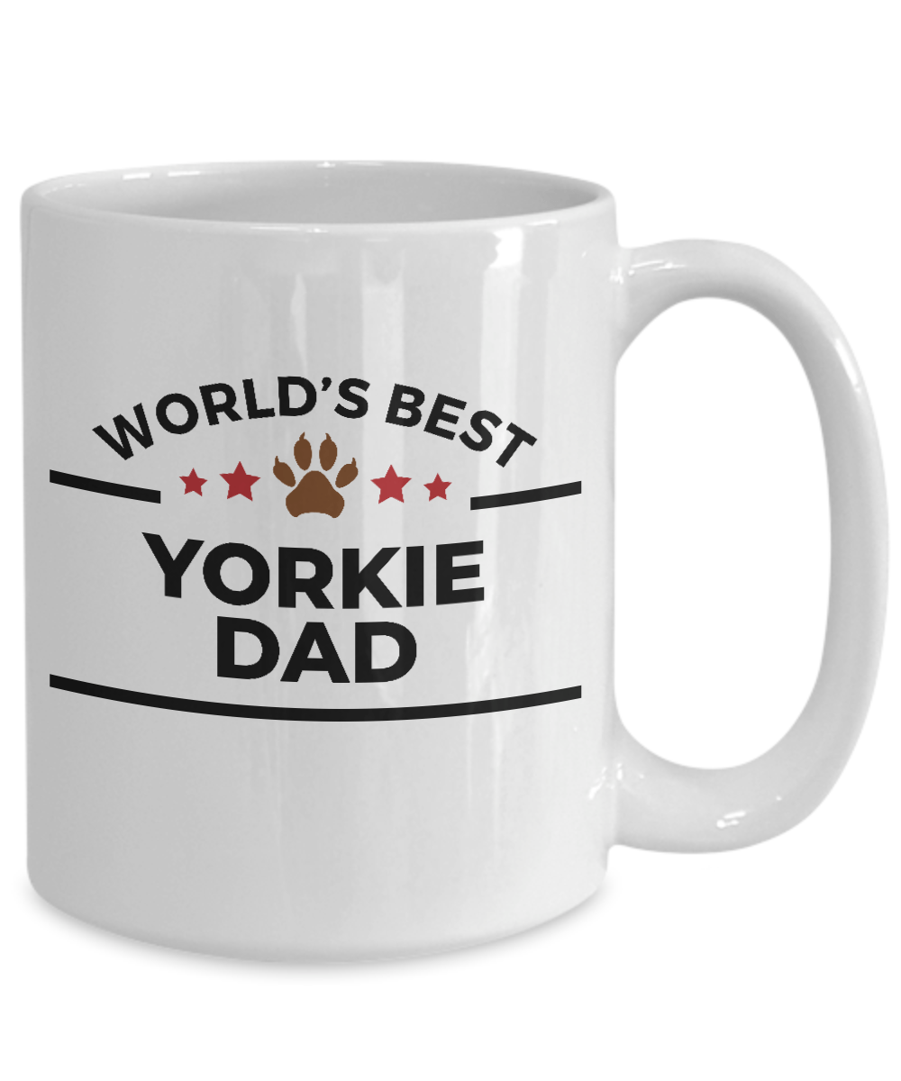 Yorkshire Terrier Dog Dad Coffee Mug