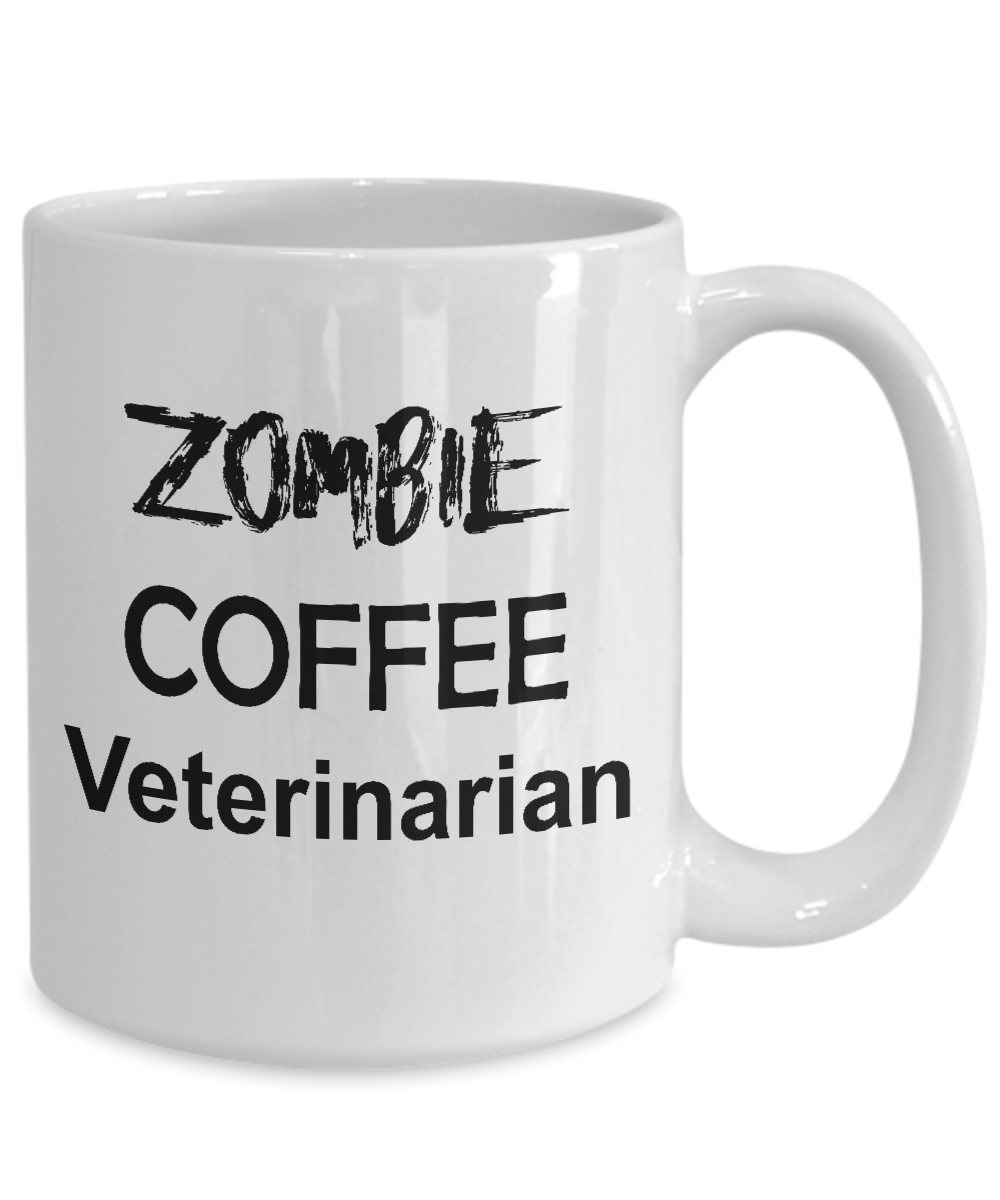 Veterinarian Zombie Coffee Mug Gift