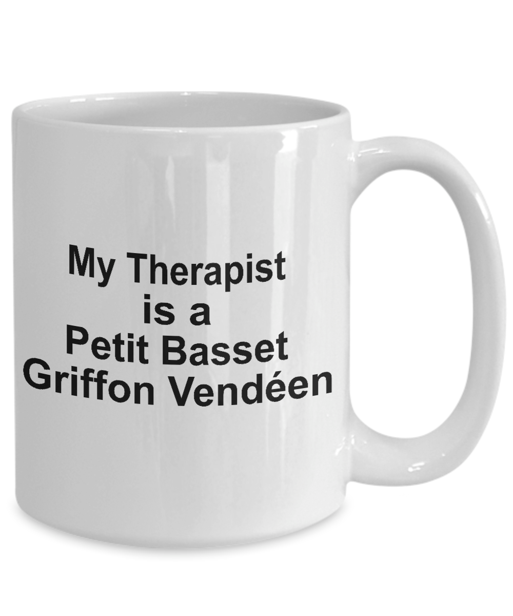 Petit Basset Griffon Vendéen Dog Therapist Coffee Mug