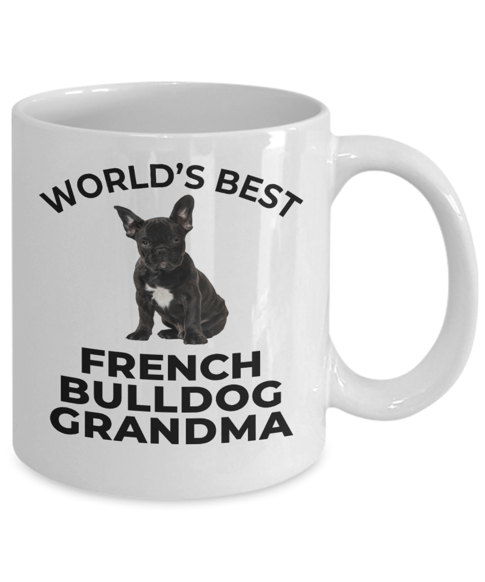 French Bulldog Grandma Puppy Dog Coffee Mug