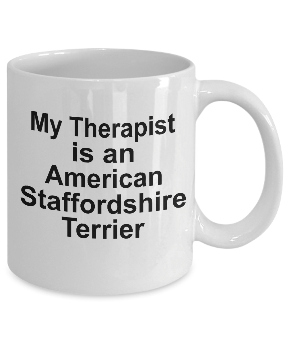 American Staffordshire Terrier Dog Therapist Coffee Mug