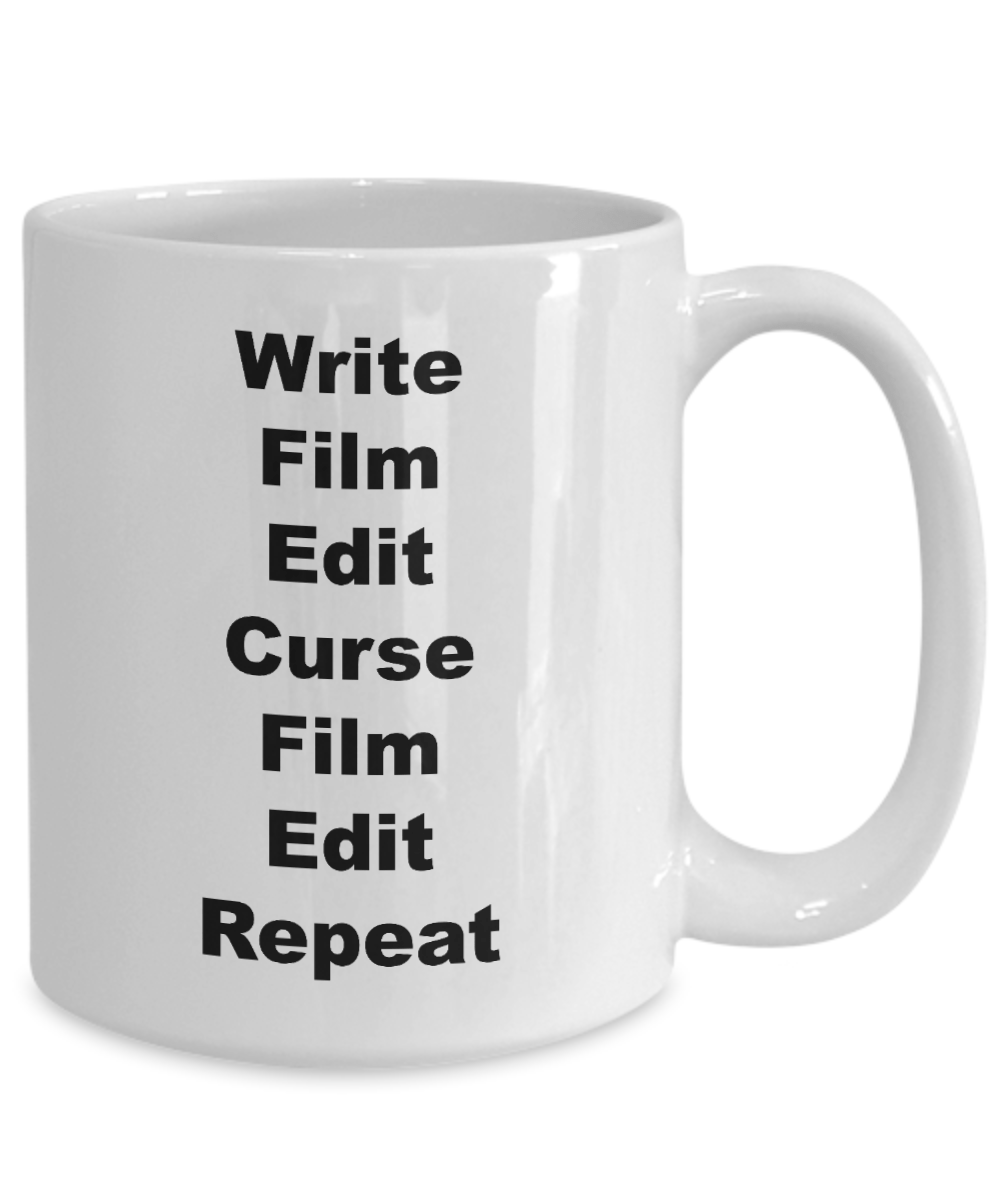 Film Writer Editor Funny Mug