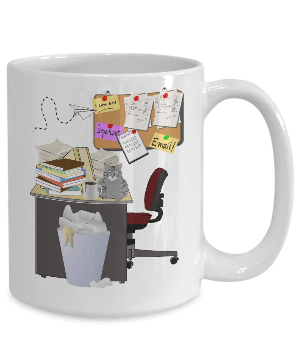Gone Golfing Office Desk Coffee Mug