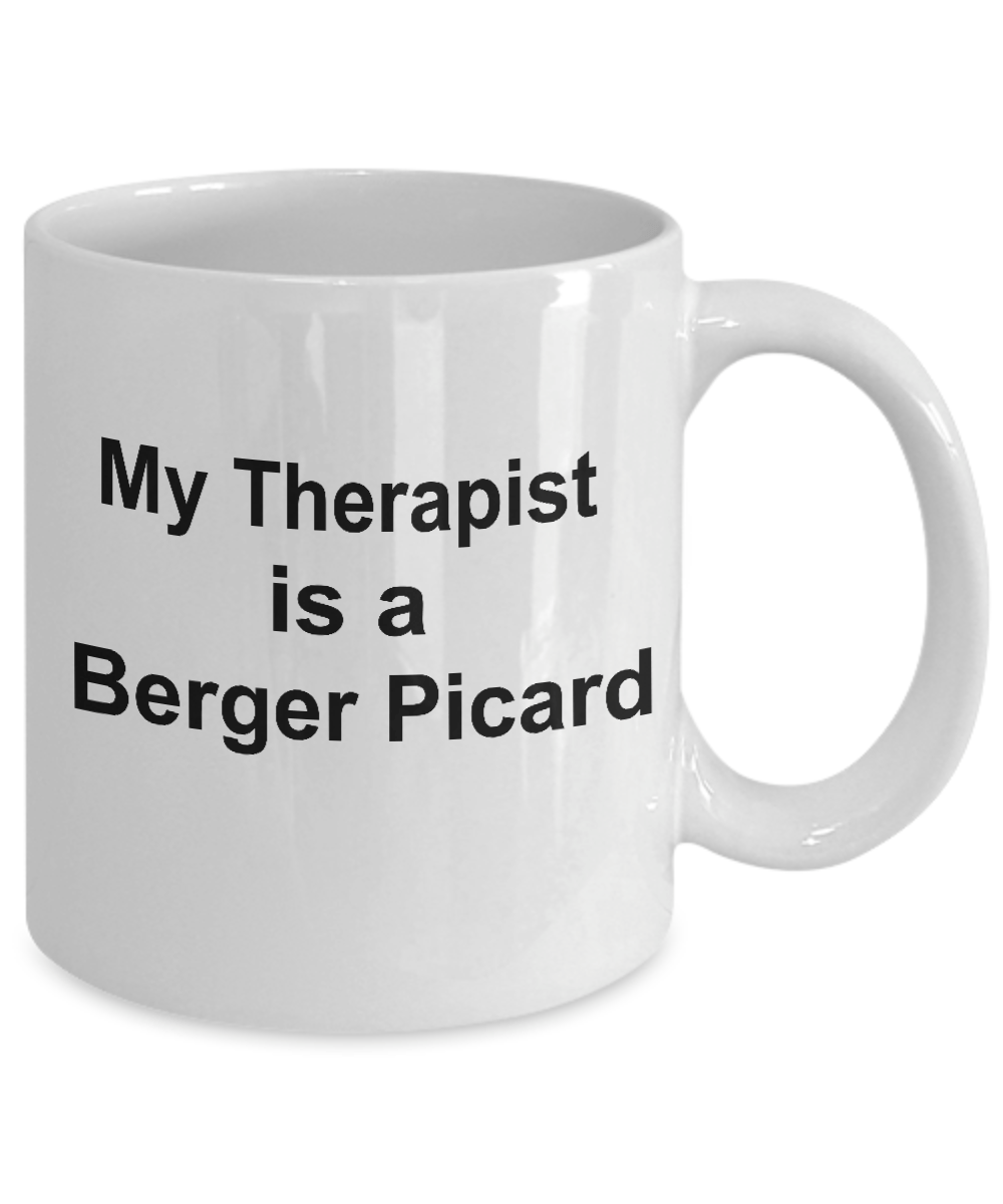 Berger Picard Dog Therapist Coffee Mug