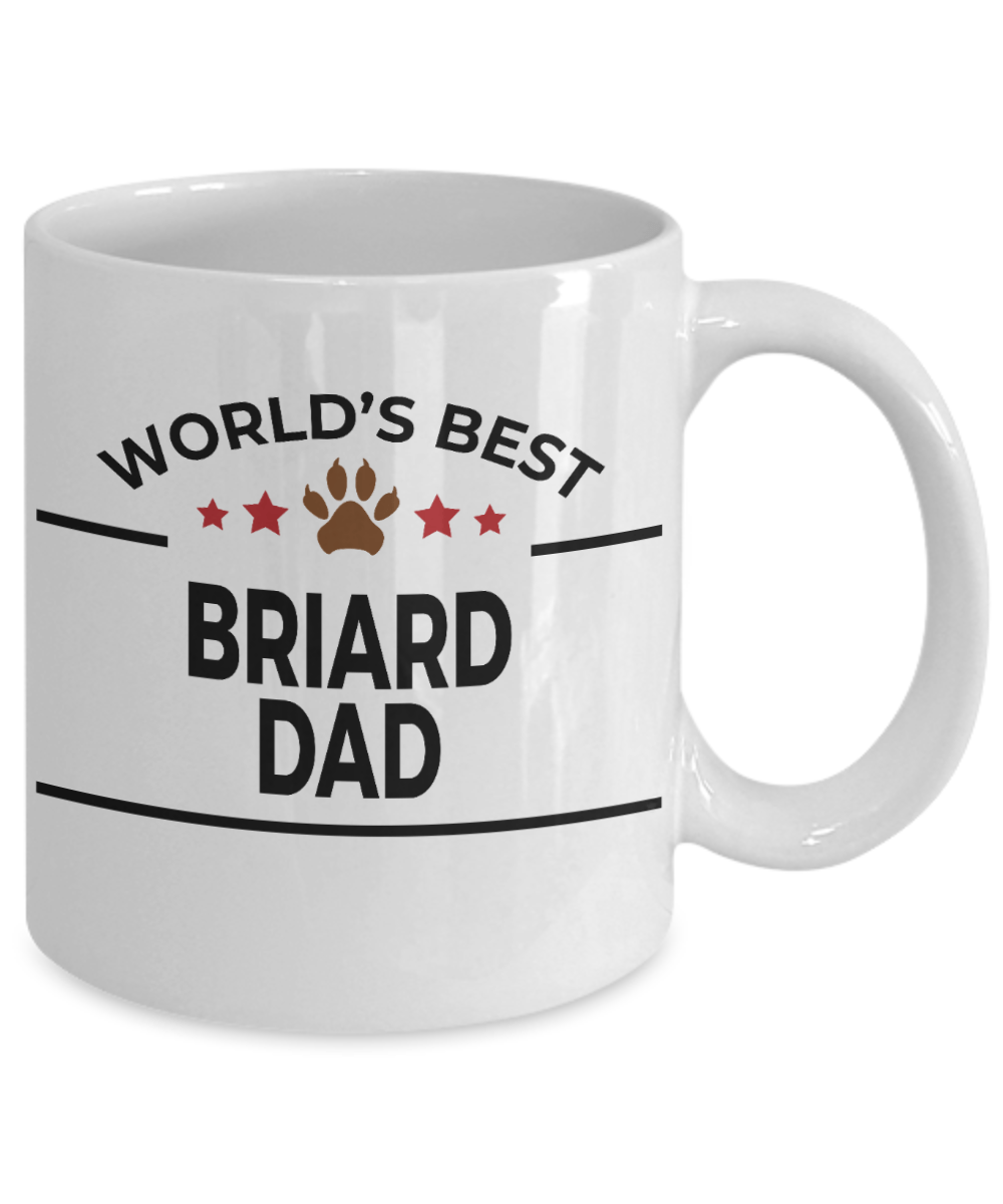 Briard Dog Dad Coffee Mug