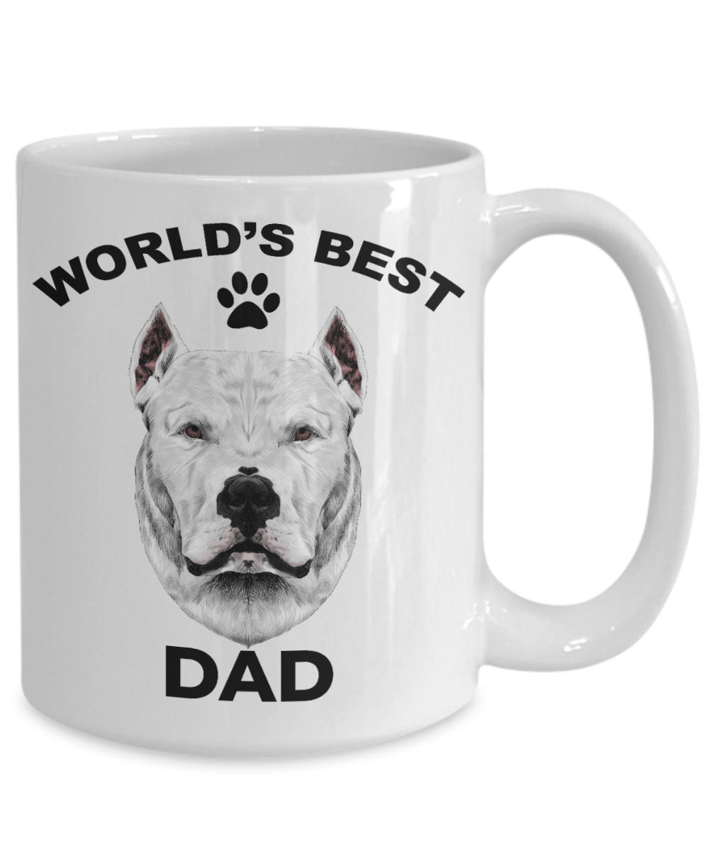 Dogo Argentino Best Dad Coffee Mug