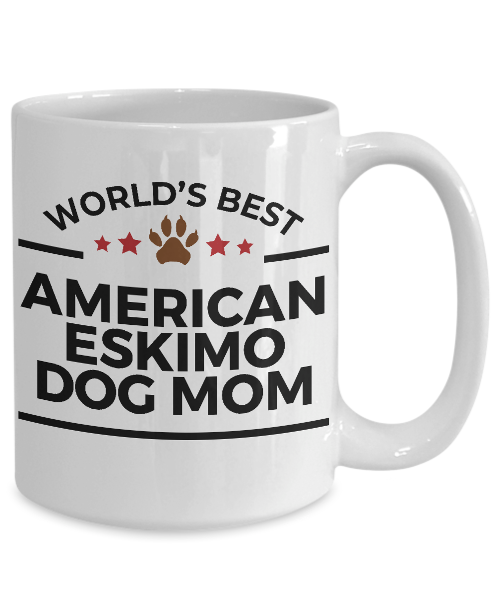 American Eskimo Dog Mom Coffee Mug