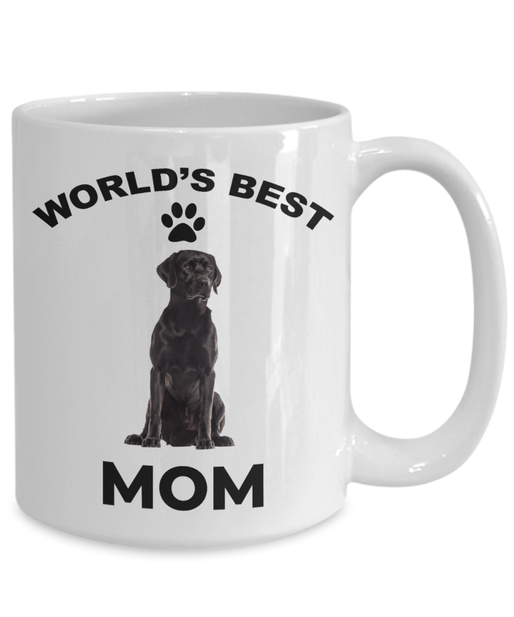 Black Labrador Retriever Best Mom Coffee Mug