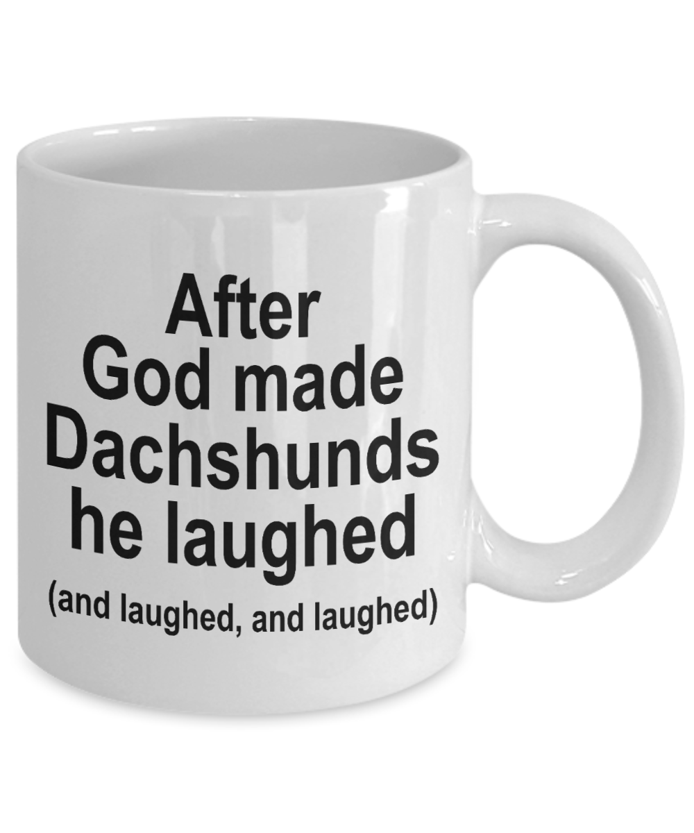 Dachshund Dog Joke Coffee Mug