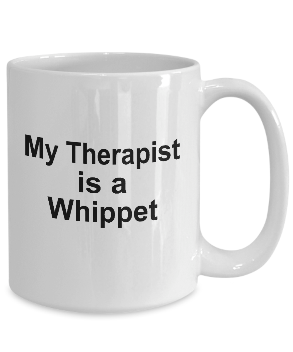 Whippet Dog Therapist Coffee Mug