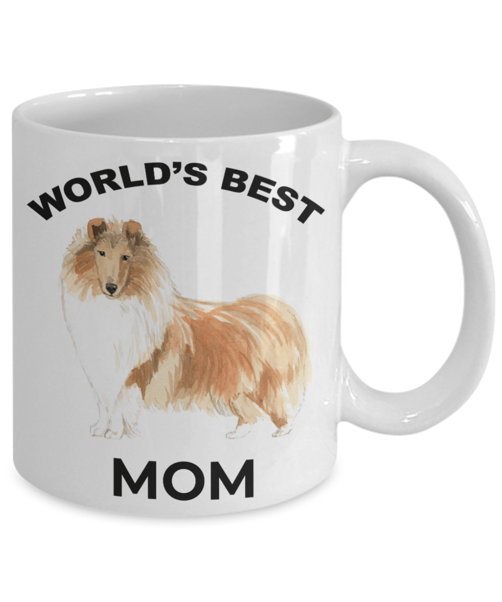 Collie Dog Best Mom Coffee Mug