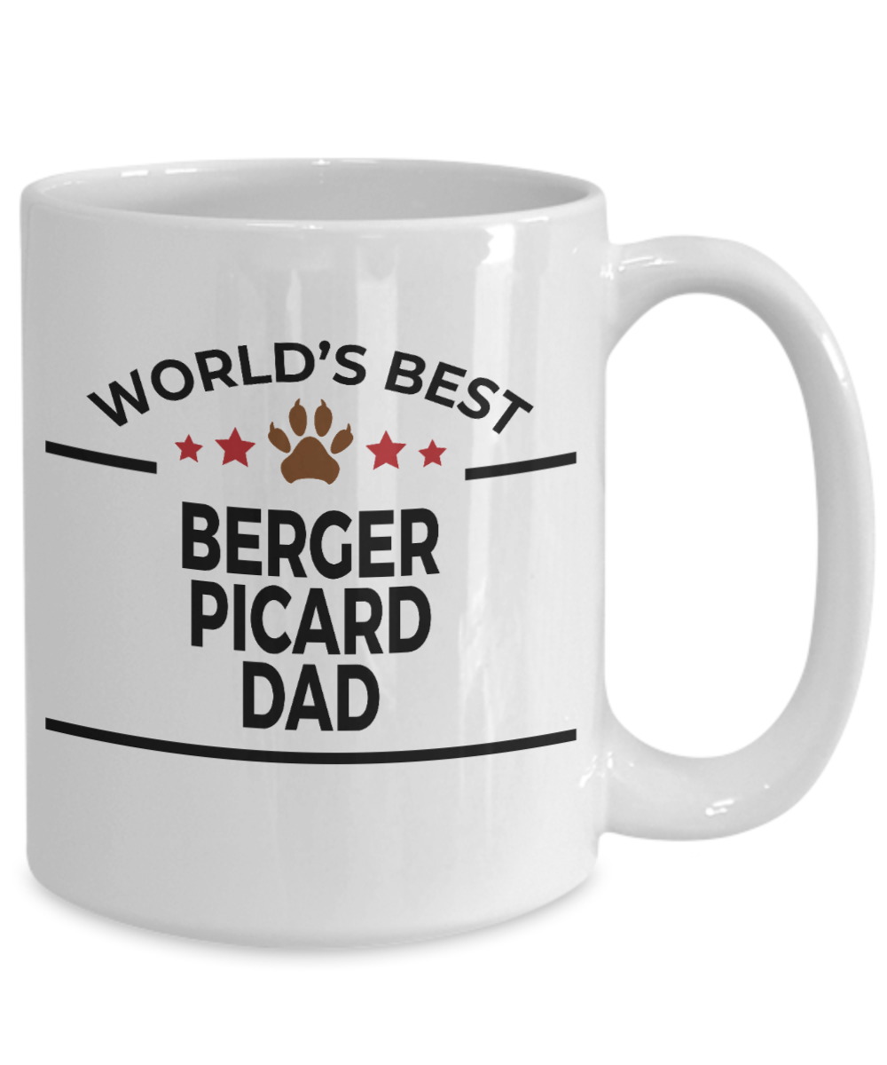 Berger Picard Dog Dad Coffee Mug