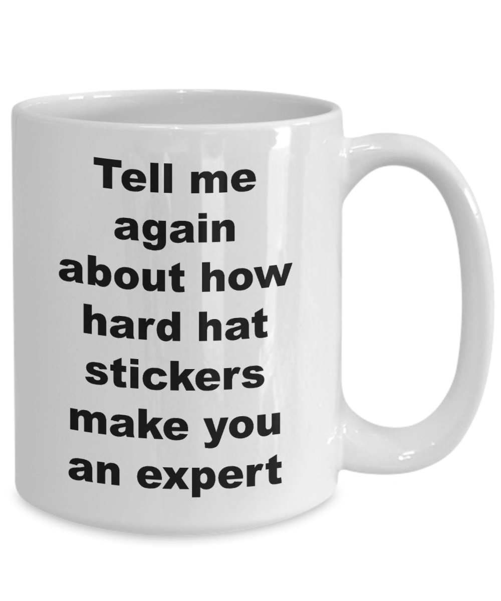 Construction worker gift - funny coffee mug