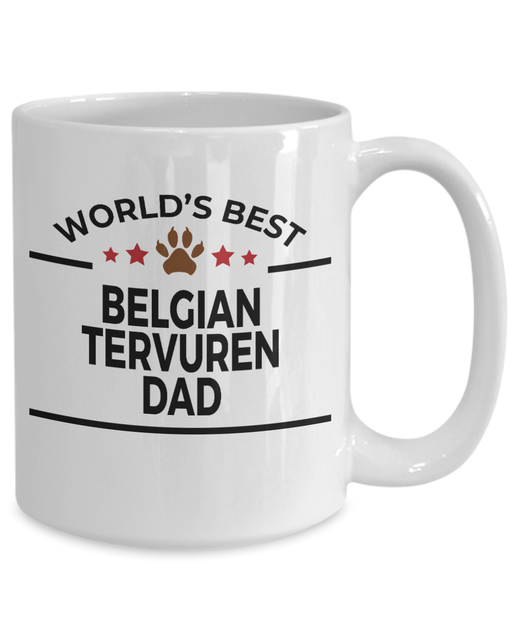 Belgian Tervuren Dog Dad Coffee Mug