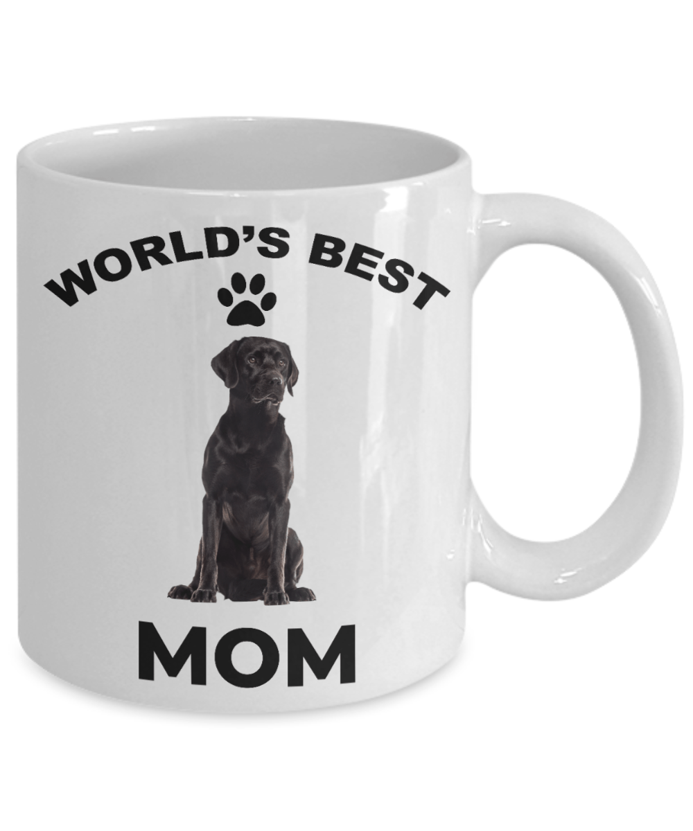 Black Labrador Retriever Best Mom Coffee Mug