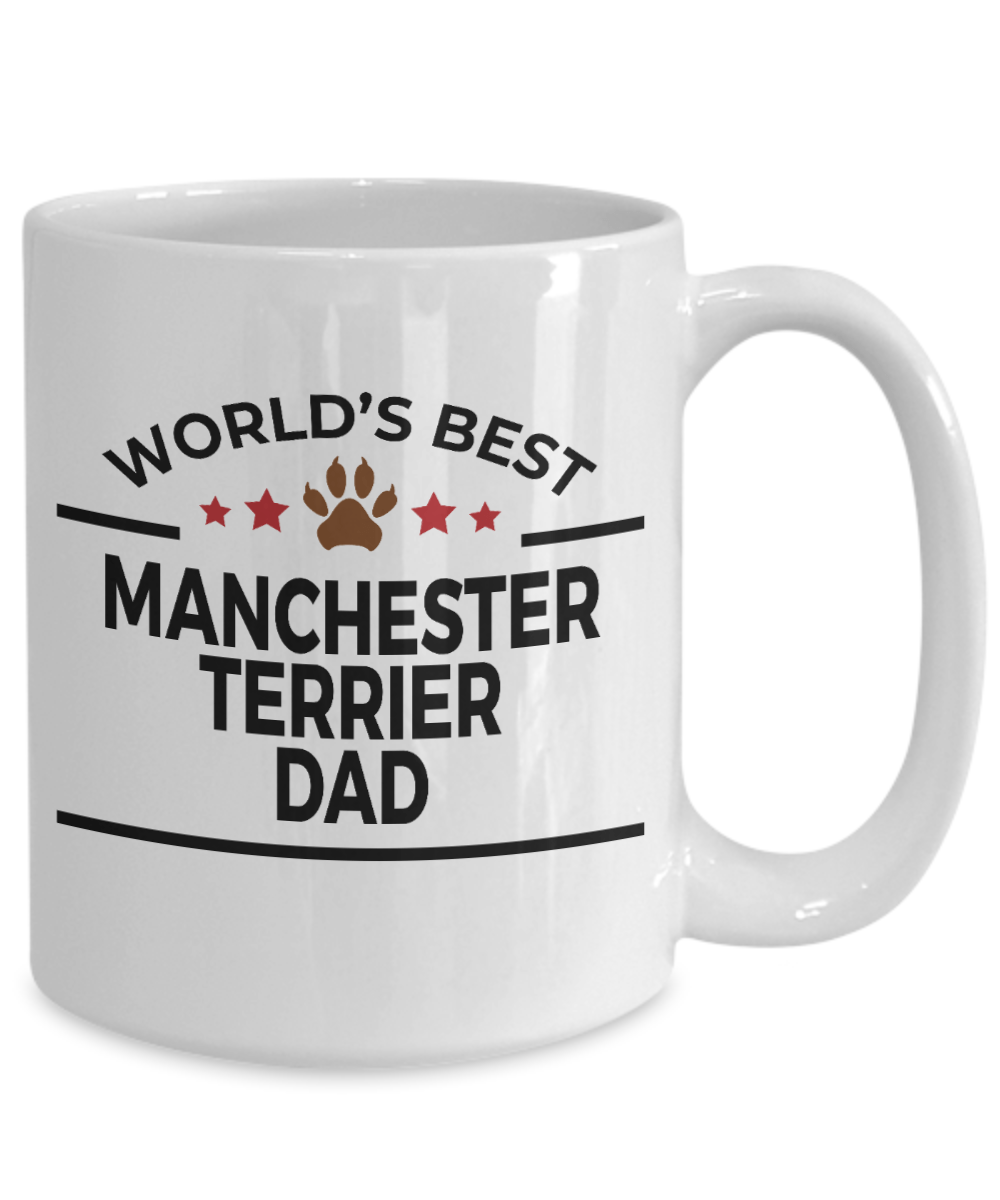 Manchester Terrier Dog Dad Coffee Mug