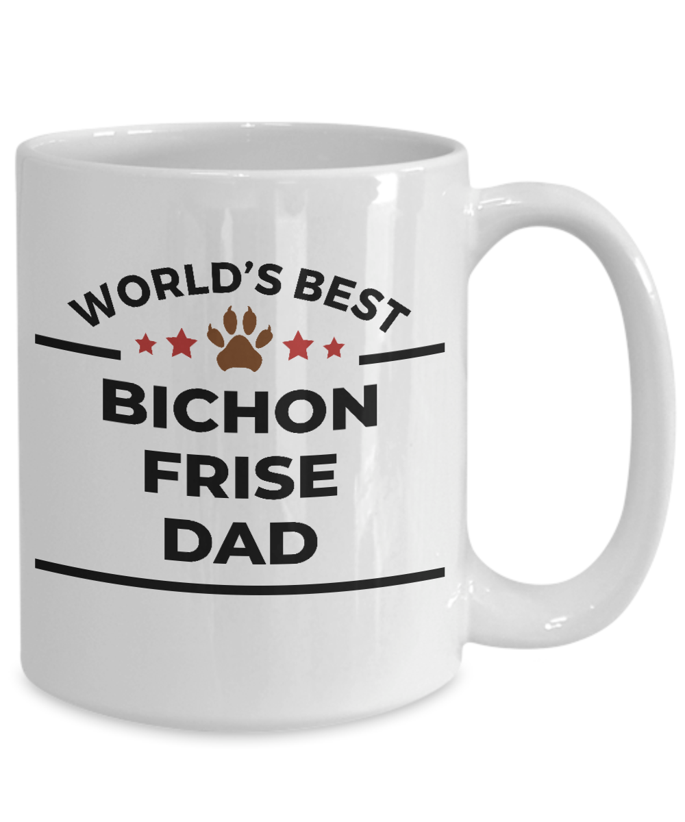 Bichon Frise Dog Dad Coffee Mug