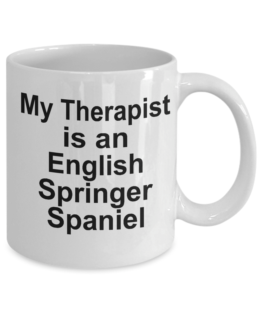 English Springer Spaniel Dog Therapist Coffee Mug