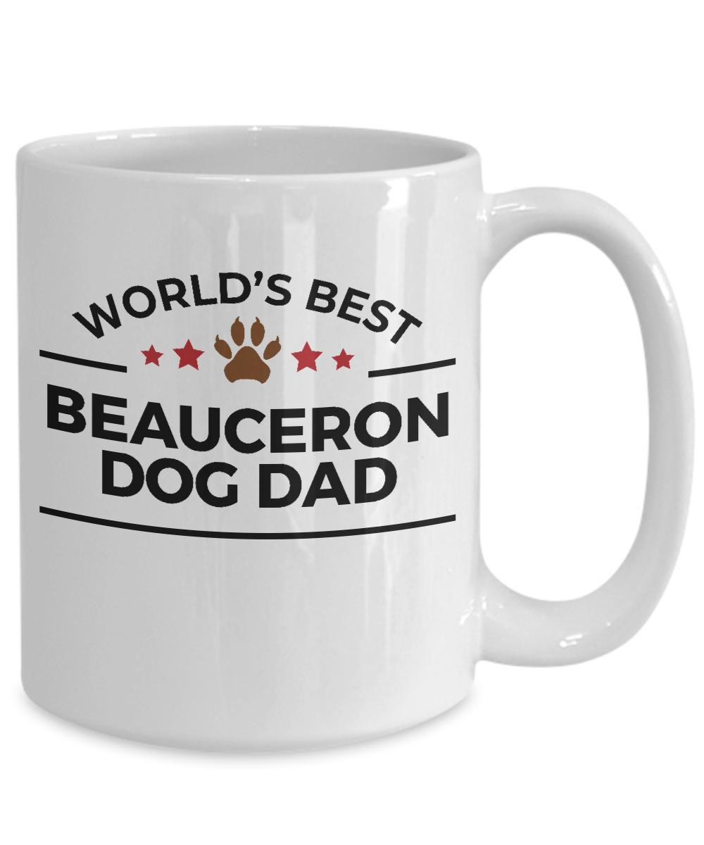 Beauceron Dog Dad Coffee Mug