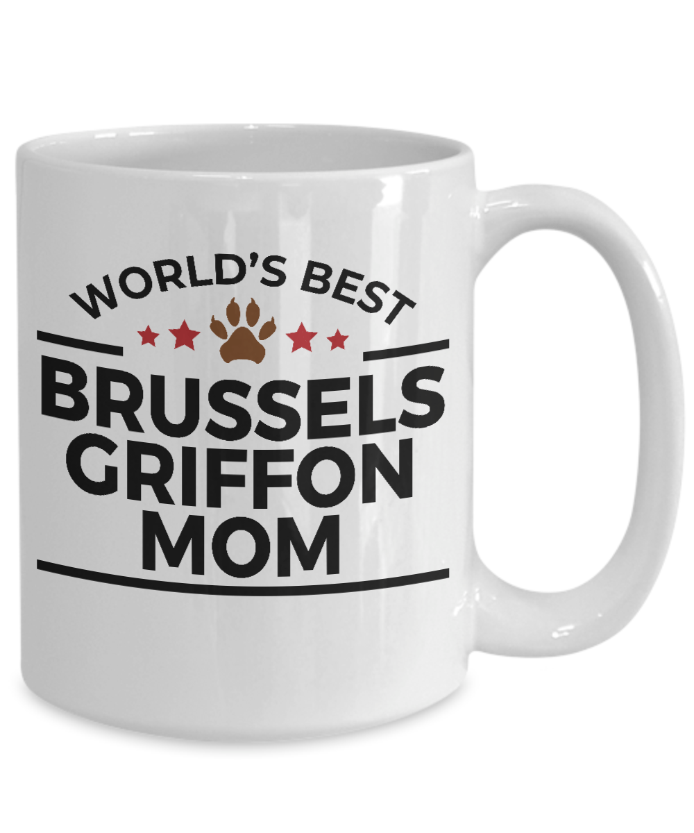 Brussels Griffon Dog Mom Coffee Mug